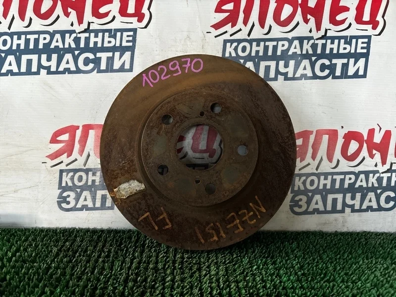 Тормозной диск Toyota Corolla Rumion 4351212670 NZE151 1NZ-FE, передний
