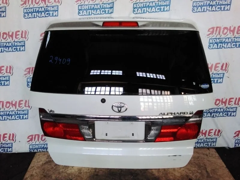 Дверь багажника Toyota Alphard 6700558011 MNH15 1MZ-FE