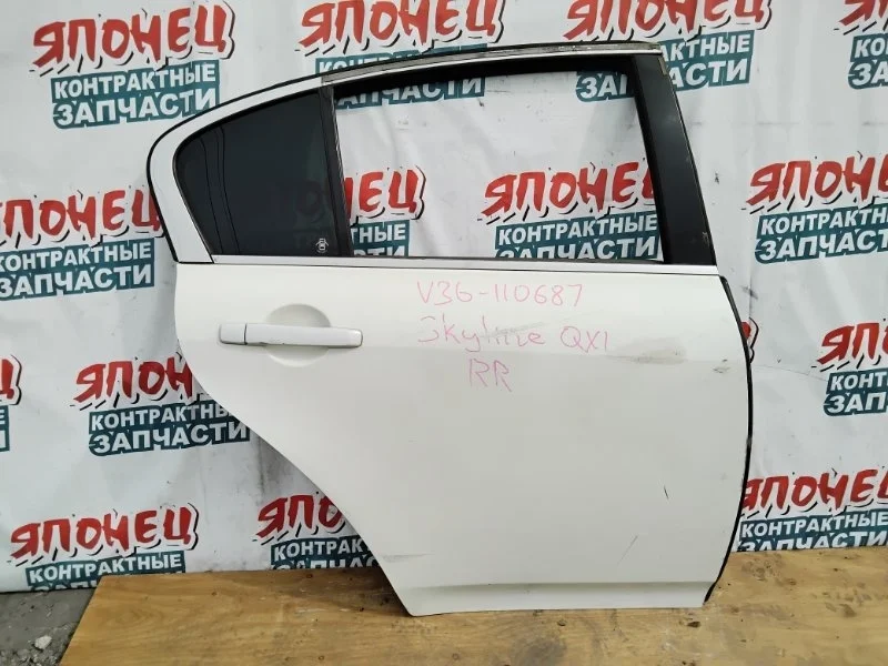 Дверь Nissan Skyline H2100JK0MM V36 VQ35HR, задняя правая