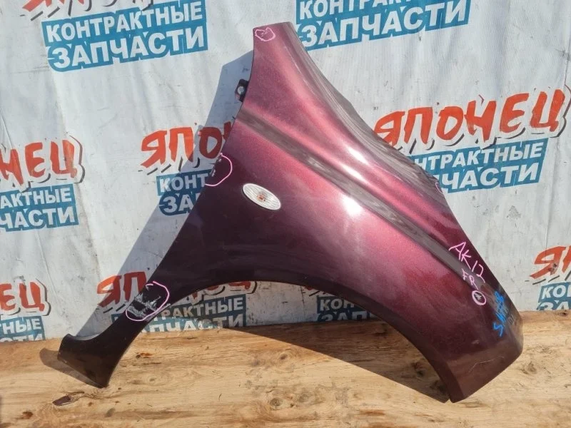 Крыло Nissan March 63100AX030 AK12 CR12DE, переднее правое