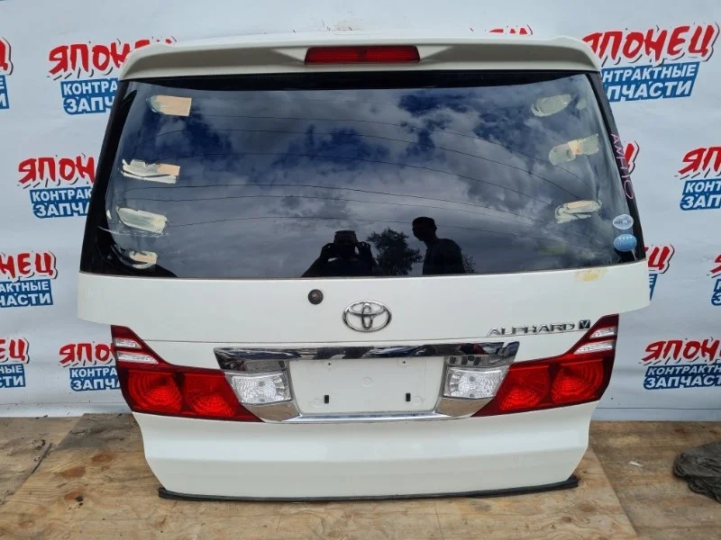 Дверь багажника Toyota Alphard 6700558011 ANH10 2AZ-FE