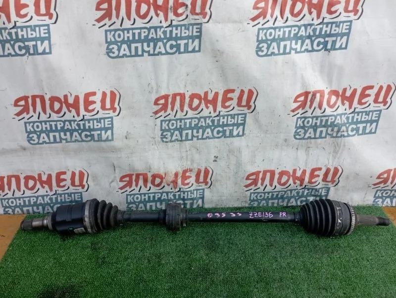 Привод Toyota Voltz 4341002320 ZZE136 1ZZ-FE, передний правый
