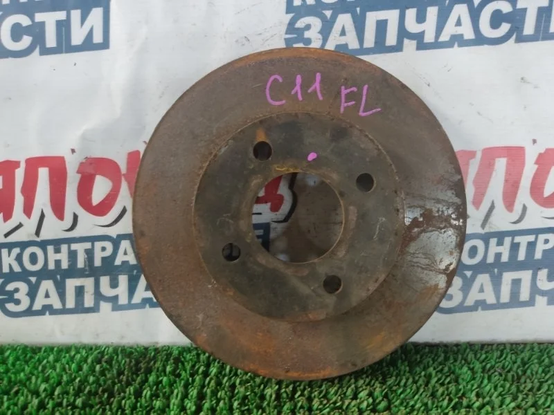 Тормозной диск Nissan Tiida 40206AX000 C11 HR15DE, передний