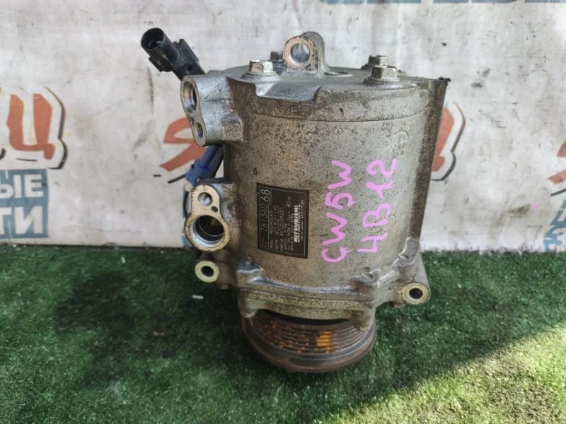 Компрессор кондиционера Mitsubishi Outlander 7813A068 CW5W 4B12