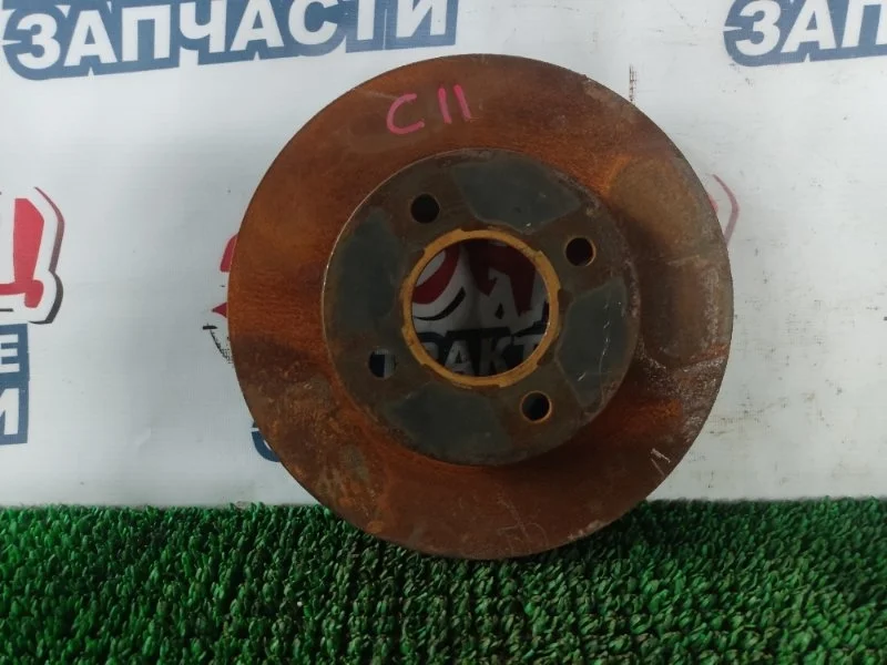 Тормозной диск Nissan Tiida 40206AX000 C11 HR15DE, передний