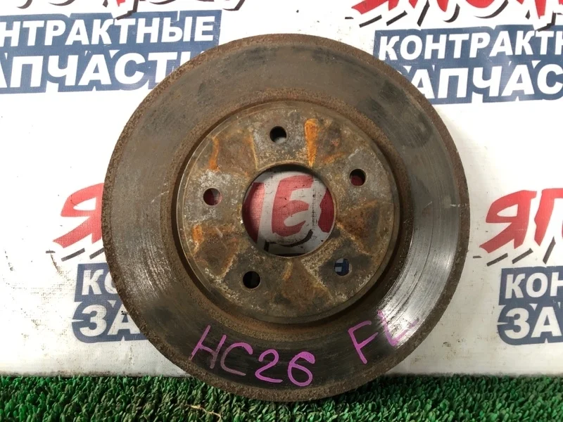 Тормозной диск Nissan Serena 40206CY00A HC26 MR20DD, передний