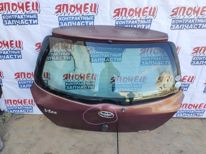 Дверь багажника Toyota Vitz 6700552730 KSP90 1KR-FE