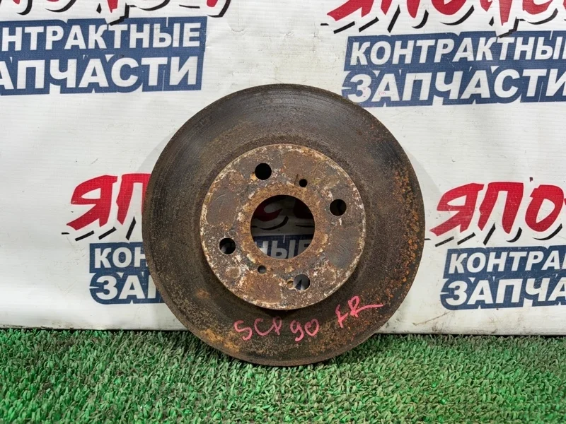 Тормозной диск Toyota Vitz 4351252120 SCP90, передний