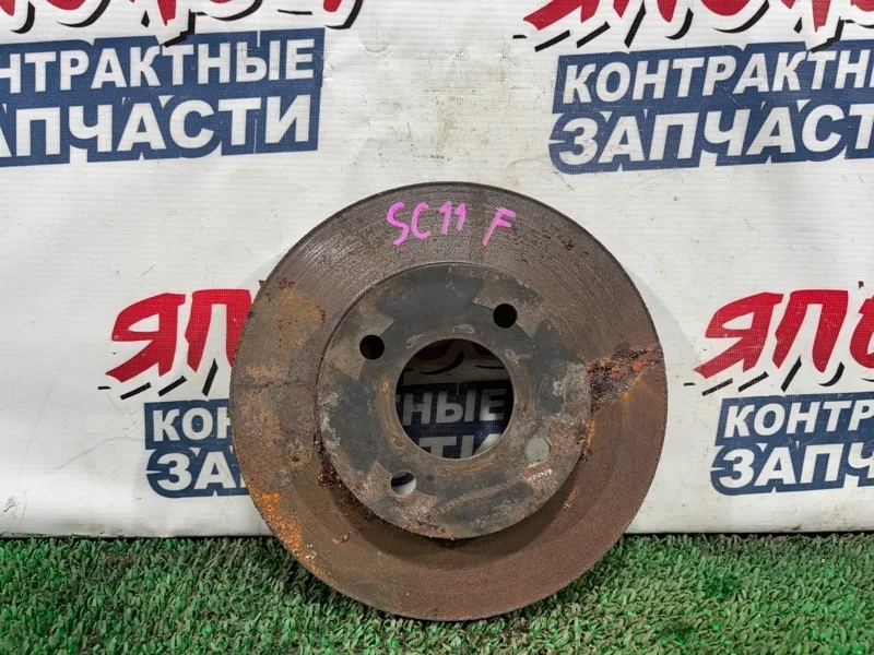 Тормозной диск Nissan Tiida Latio 40206AX000 SC11 HR15DE, передний