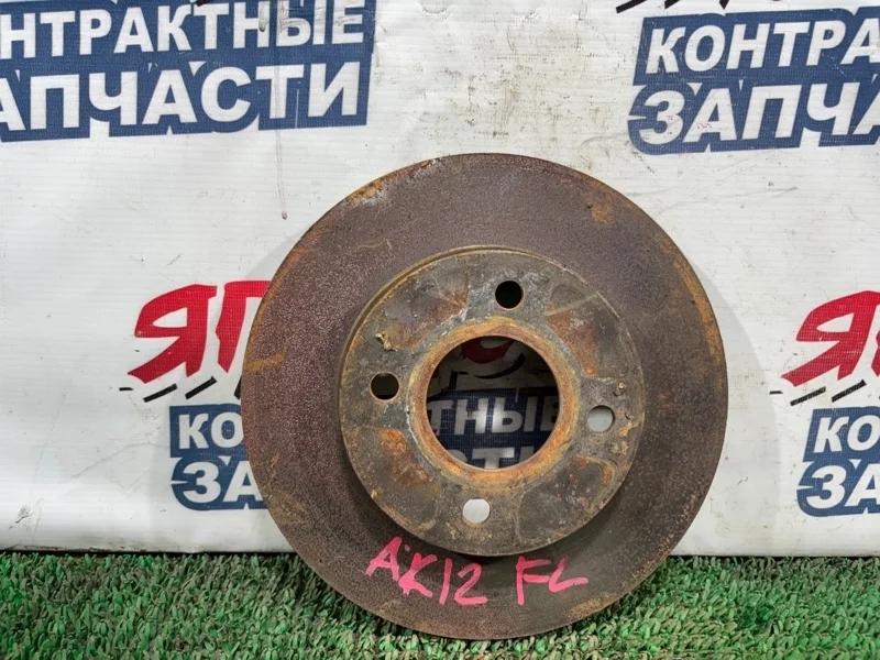 Тормозной диск Nissan March 40206AX000 AK12 CR12DE, передний