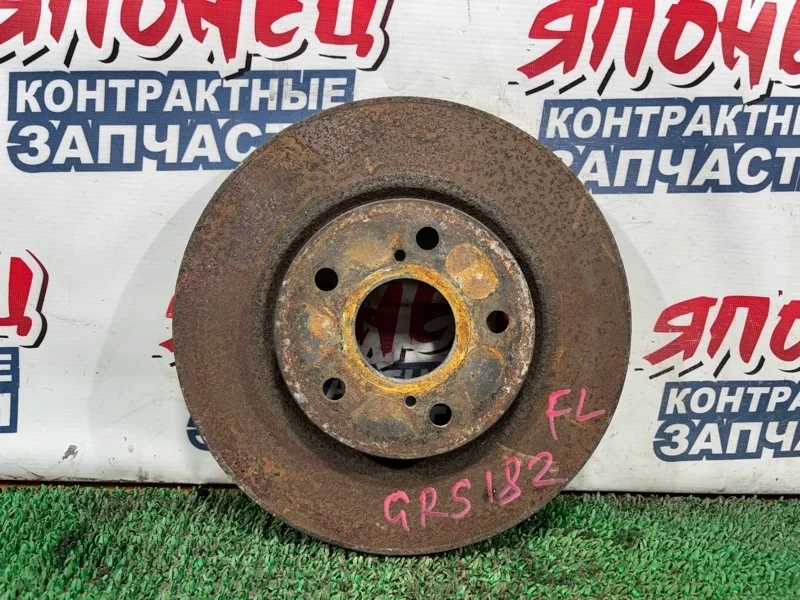 Тормозной диск Toyota Crown 4351230310 GRS182 3GR-FSE, передний