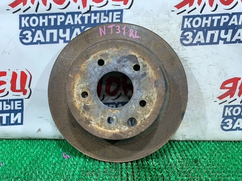 Тормозной диск Nissan X-Trail 432068H701 NT31 MR20DE, задний