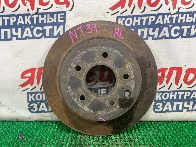 Тормозной диск Nissan X-Trail 432068H701 NT31 MR20DE, задний