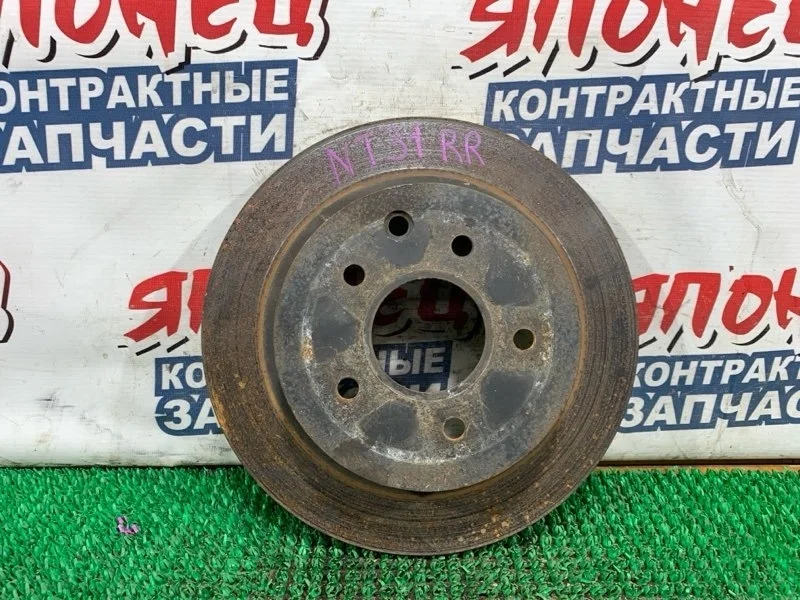 Тормозной диск Nissan X-Trail 432068H701 NT31 MR20DE, задний правый