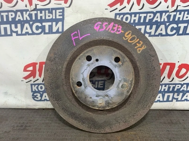 Тормозной диск Toyota Rav4 4351242050 GSA33 3ZR-FAE, передний