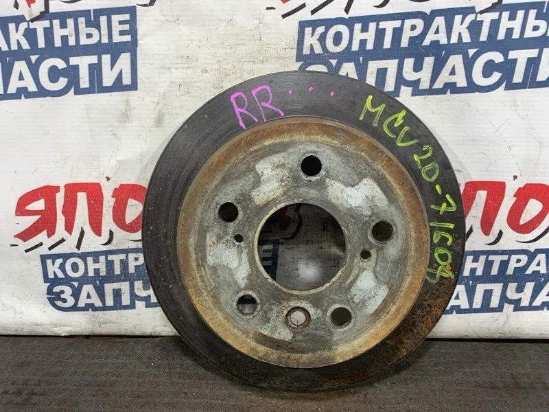 Тормозной диск Toyota Windom 4243133010 MCV20 1MZ-FE, задний