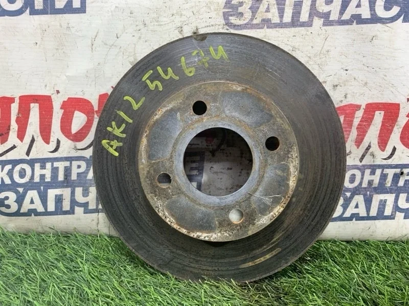 Тормозной диск Nissan March 40206AX000 AK12 CR12DE, передний
