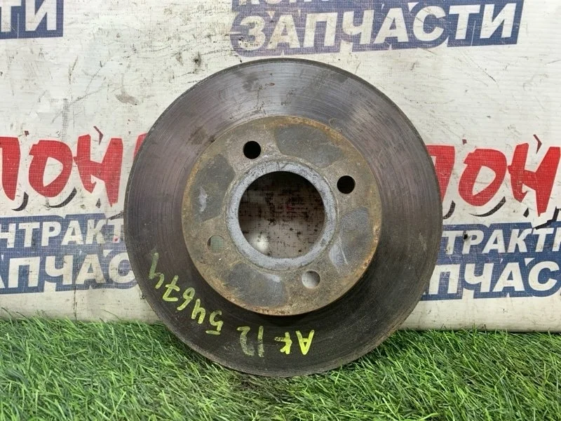 Тормозной диск Nissan March 40206AX000 AK12 CR12DE, передний
