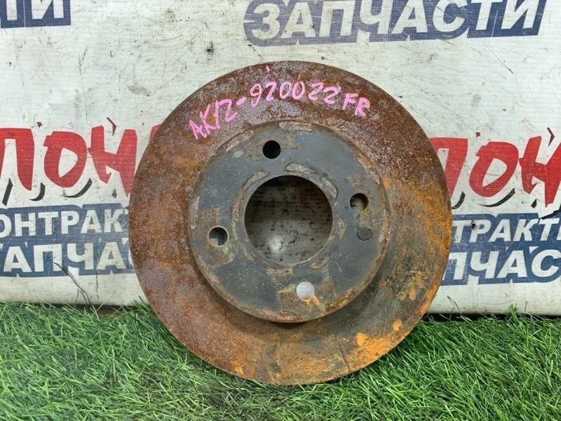 Тормозной диск Nissan March 40206AX000 AK12 CR12DE, передний