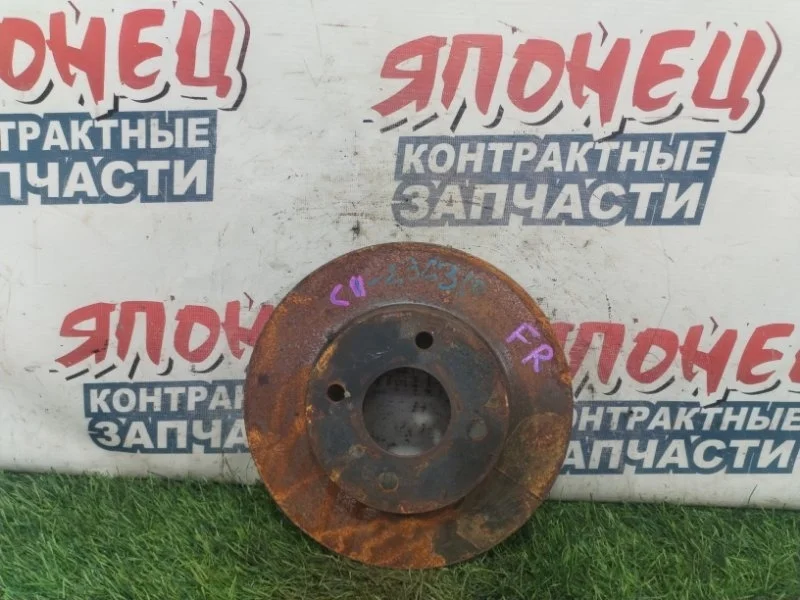 Тормозной диск Nissan Tiida 40206AX000 C11 HR15DE, передний