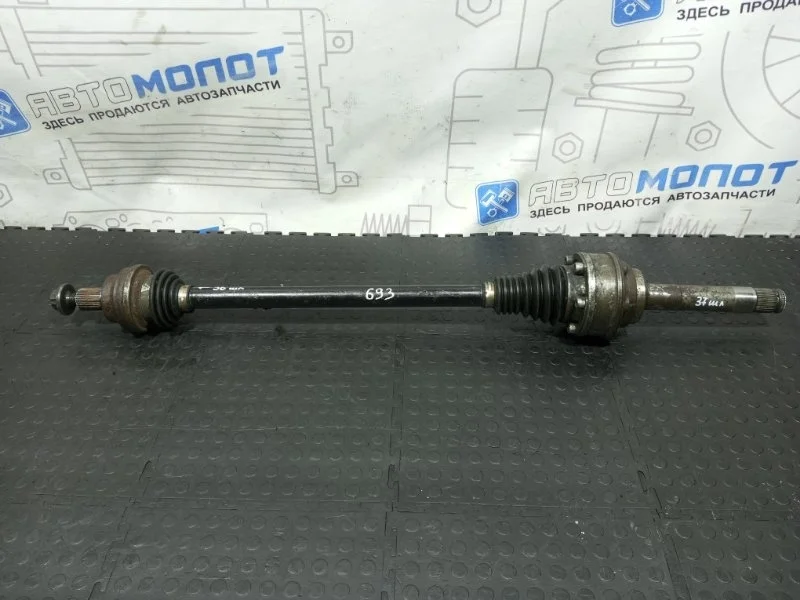 Привод в сборе задний правый Audi A3 1K0501204D 5N1