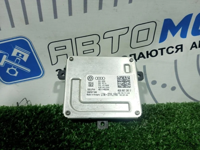 Блок управления фарой Audi A6 Avant 4G0907397F C7 CHV