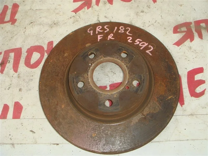 Тормозной диск Toyota Crown Majesta 4351230310 GRS182 3GR-FSE, передний
