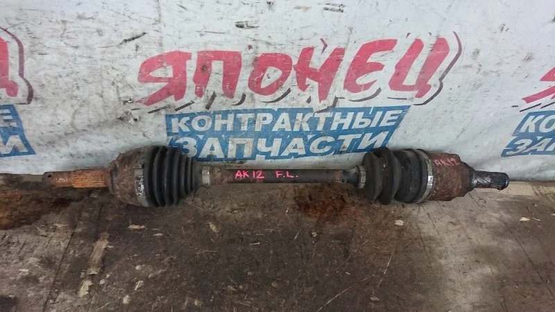 Привод Nissan Cube 39101AX005 AK12 CR12DE, передний левый