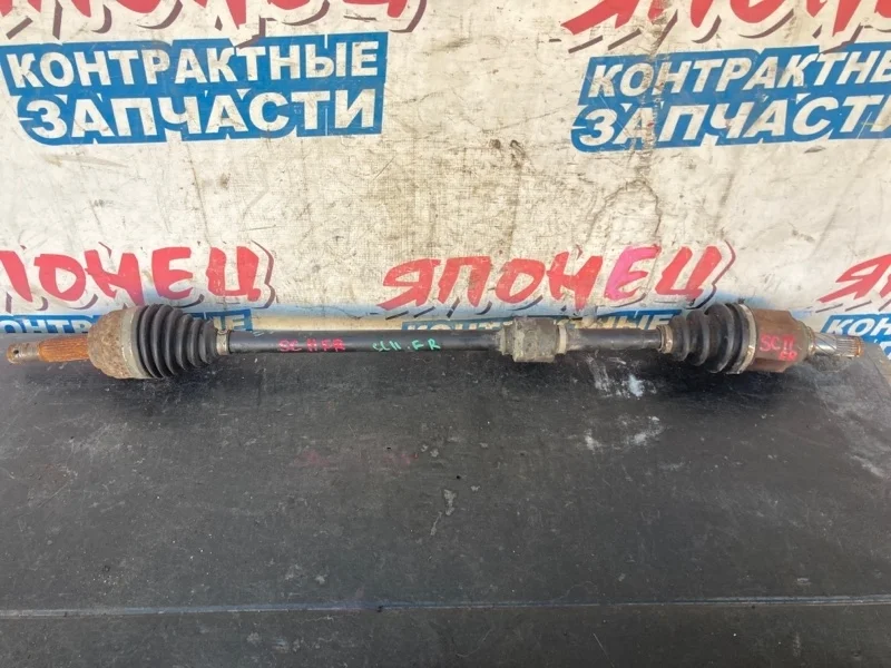 Привод Nissan Tiida Latio 39100ED105 SC11 HR15DE, передний правый