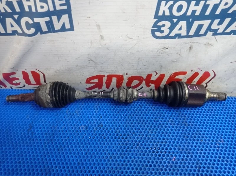 Привод Nissan Tiida 39101ED105 C11 HR15DE, передний левый