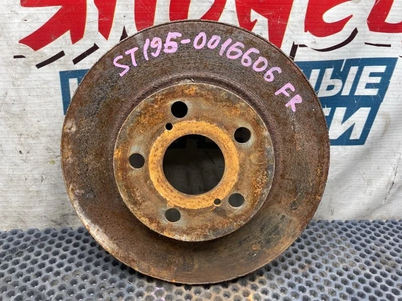 Тормозной диск Toyota Caldina 4351220450 ST195 3S-FE, передний