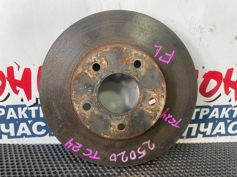 Тормозной диск Nissan Serena 2002 402064N000 TC24 QR20DE, передний