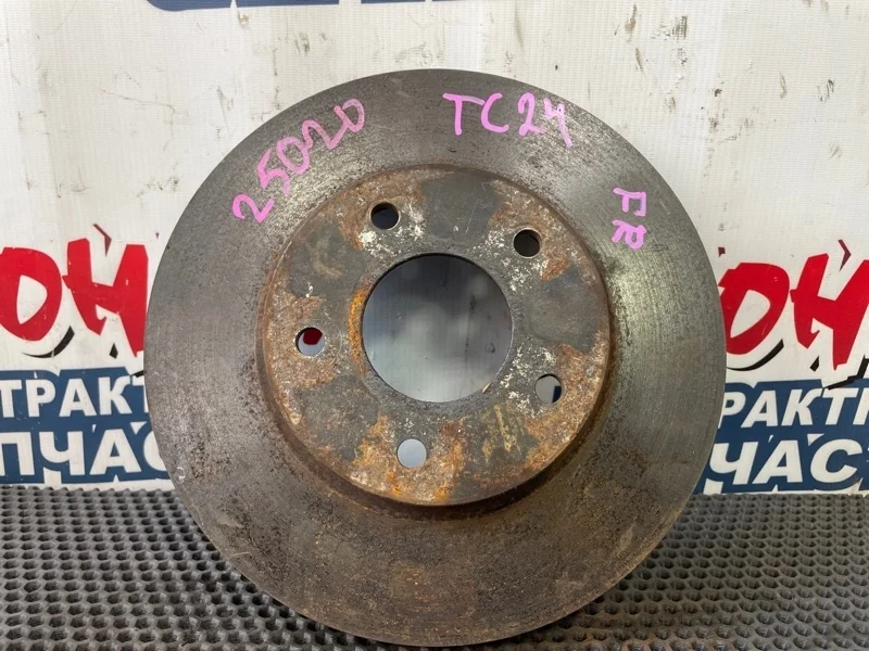 Тормозной диск Nissan Serena 2001 402064N000 TC24 QR20DE