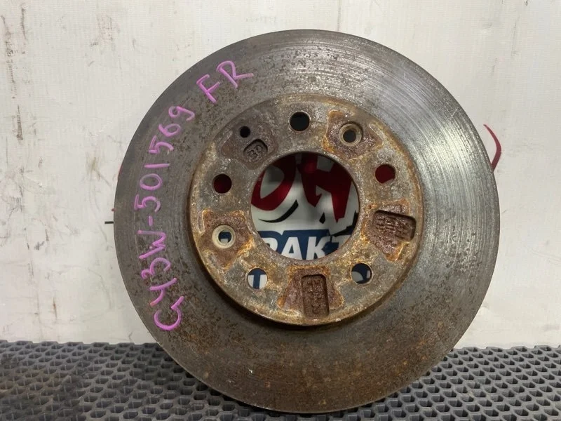 Тормозной диск Mazda Atenza 2002 GF3Y3325XA GY3W L3VE, передний