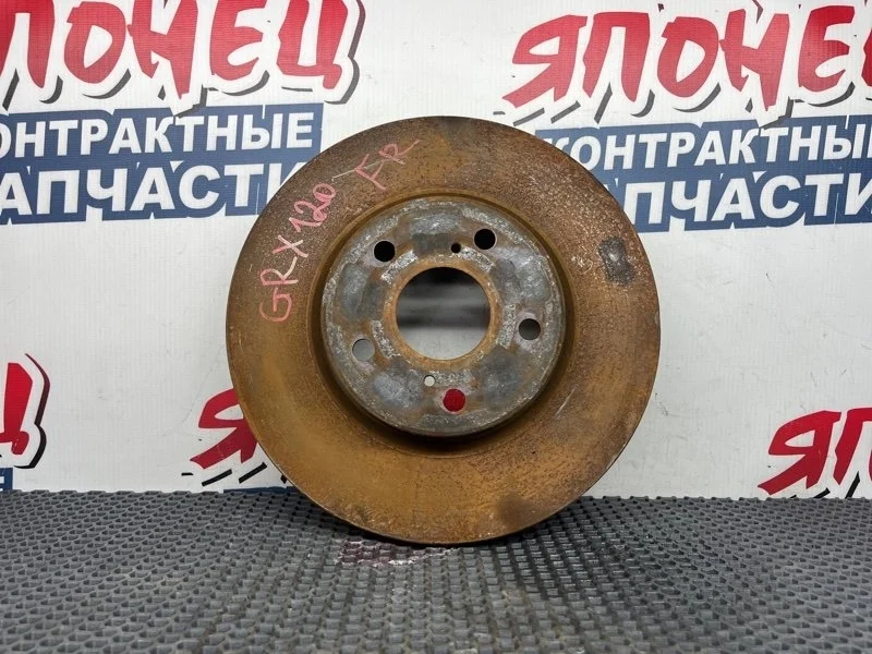 Тормозной диск Toyota Mark X 2005 4351230310 GRX120 4GR-FSE, передний