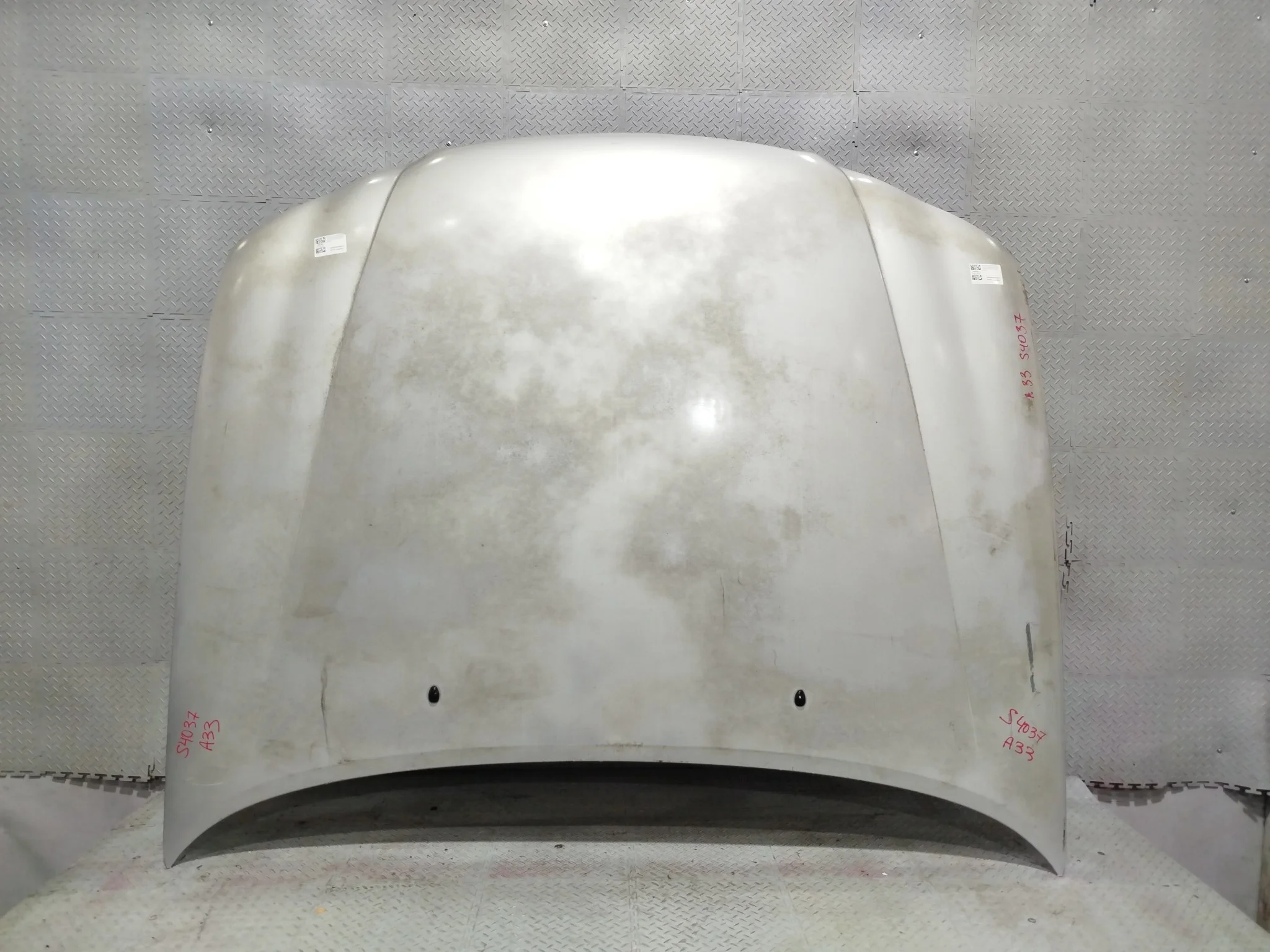 КАПОТ NISSAN INFINITI CEFIRO I30 I35 MAXIMA A33 PA33 F51005Y8CM серебро, KL0 S4037