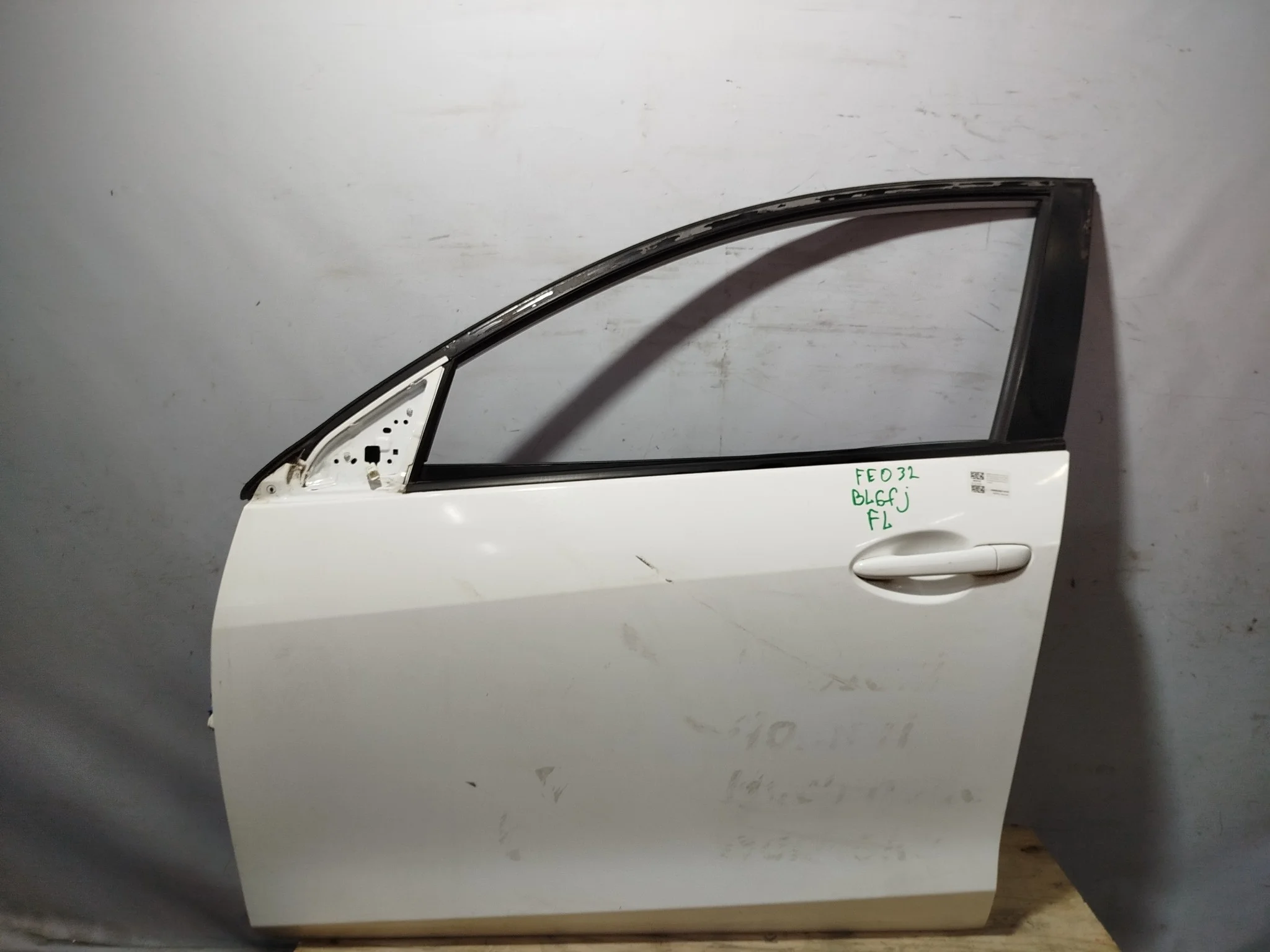 ДВЕРЬ MAZDA AXELA MAZDA3 BL BL5FP BL6FJ BLEAP BLEFP BLFFP BBY45902XF ПЕРЕДНЯЯ ЛЕВАЯ SEDAN белый, A4D FE032