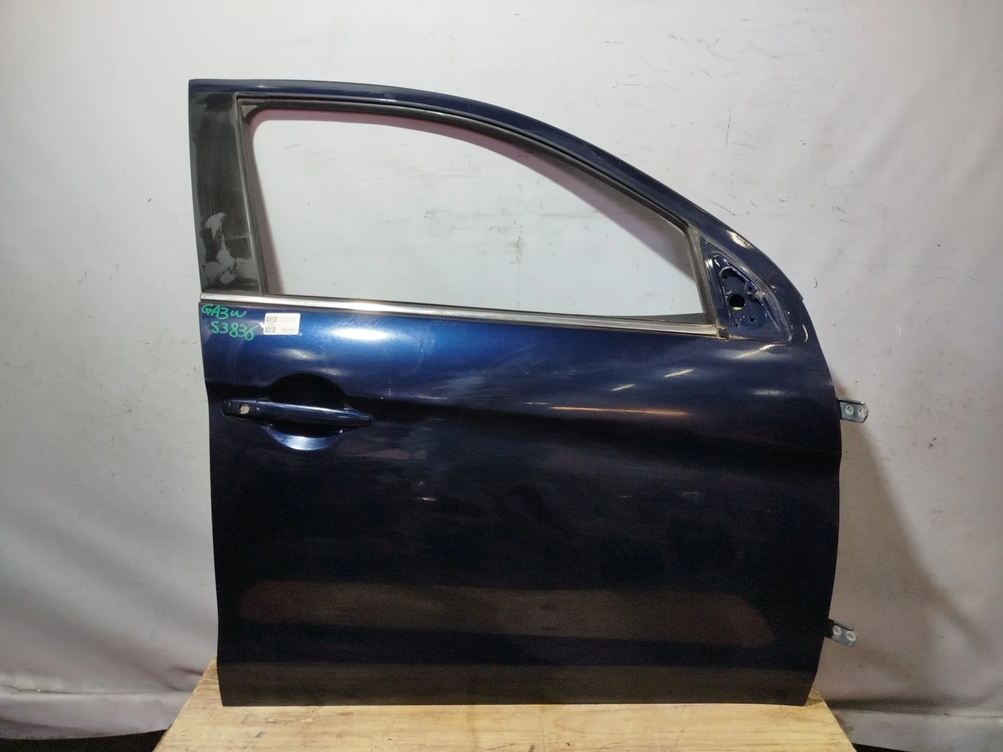 ДВЕРЬ MITSUBISHI ASX RVR GA1W GA2W GA3W GA4W GA6W 5700B226 ПЕРЕДНЯЯ ПРАВАЯ синий, D14 S3836