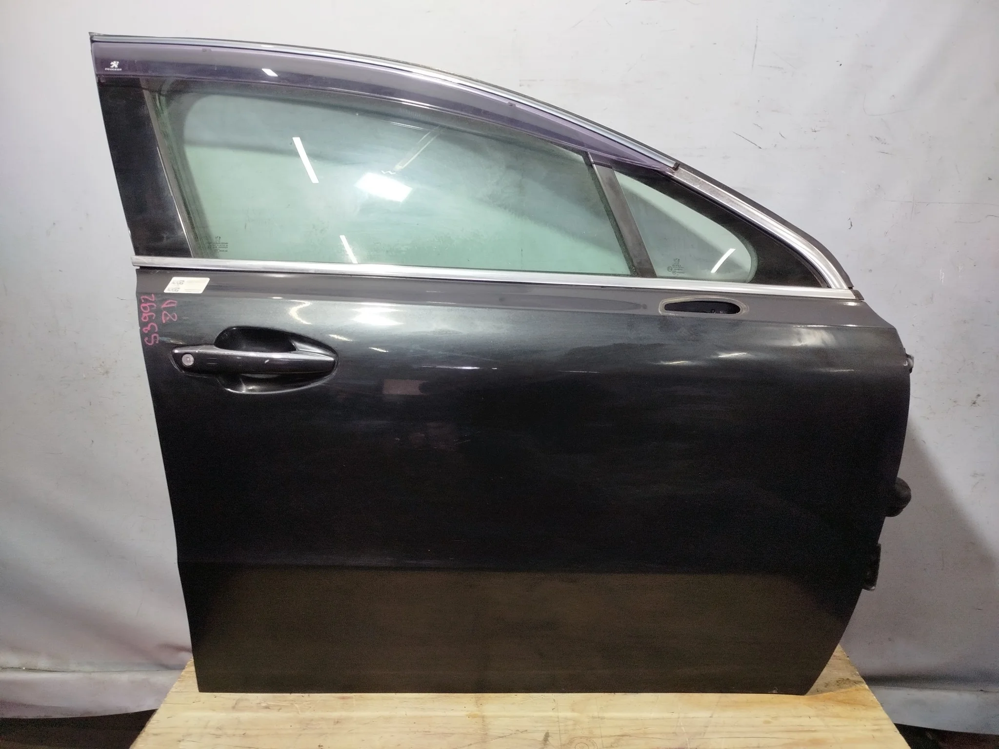 ДВЕРЬ PEUGEOT 508 8D 8E 9677683980 ПЕРЕДНЯЯ ПРАВАЯ серый, EEH S3992