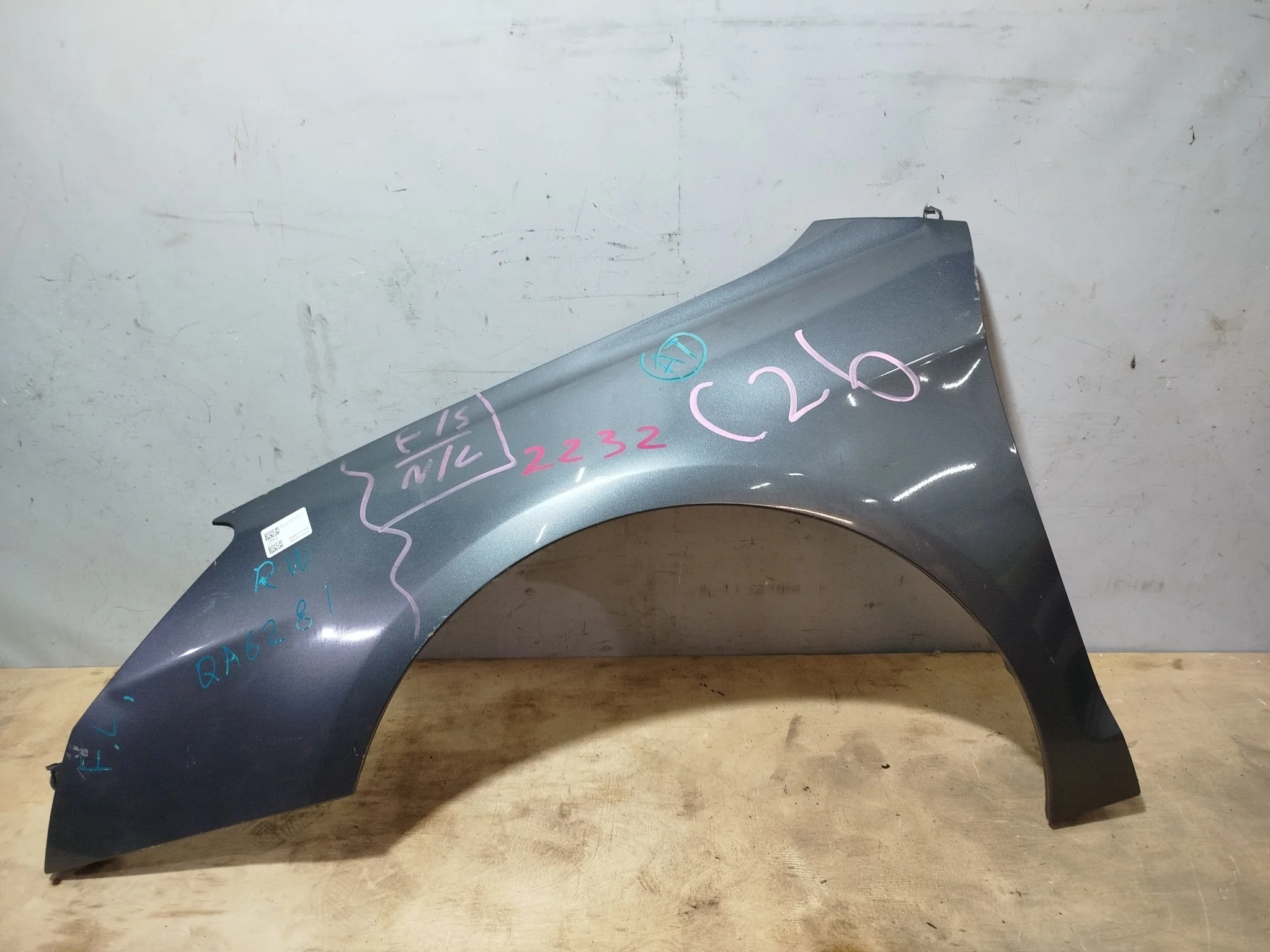 КРЫЛО CITROEN C5 RD RW 7840V6 ПЕРЕДНЕЕ ЛЕВОЕ серый QA6281