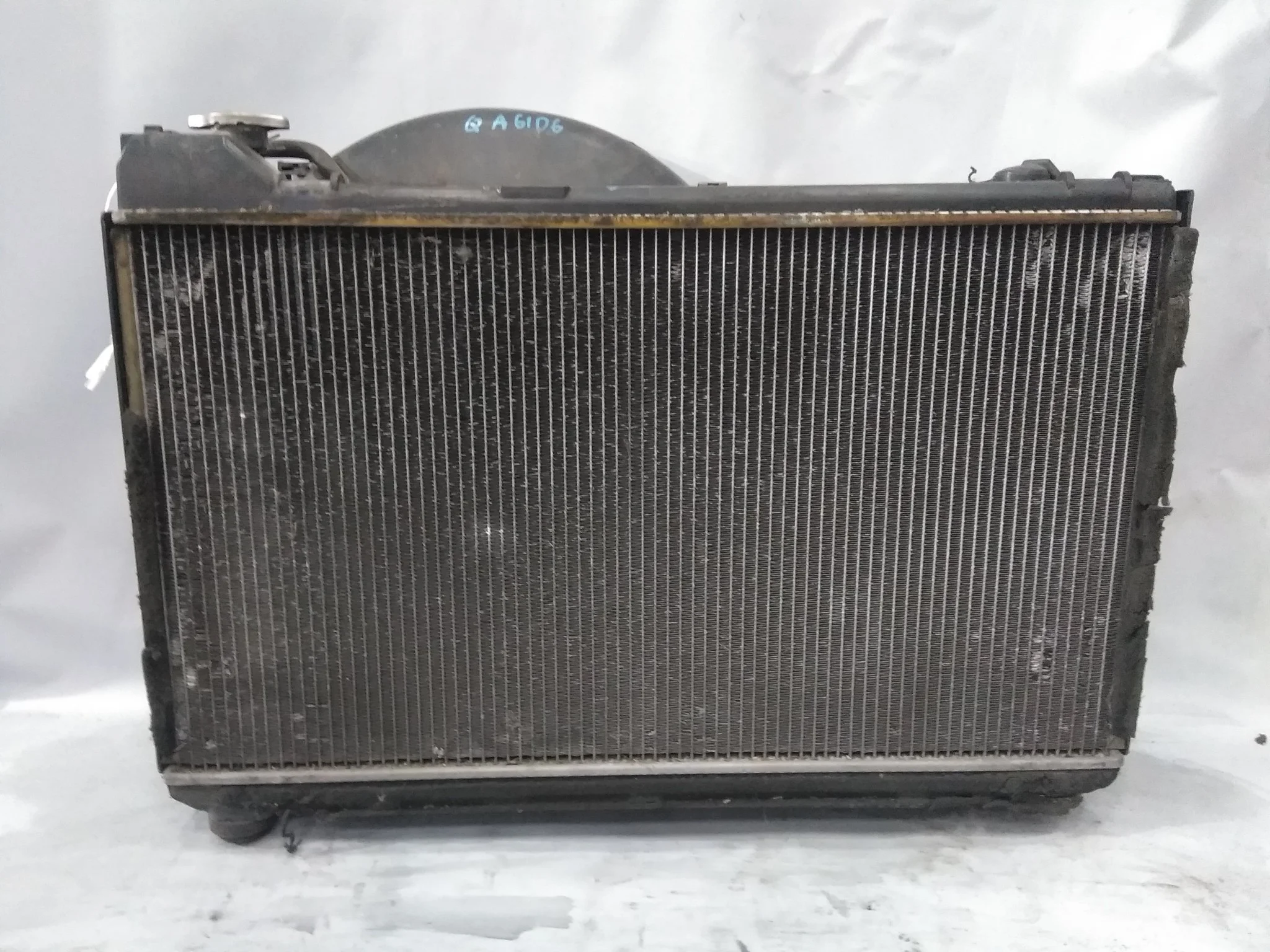 РАДИАТОР ДВИГАТЕЛЯ TOYOTA 1JZ-FSE MARK II MARK II BLIT VEROSSA JZX110 JZX110W JZX115 JZX115W АТМ МТМ БЕЗ ТРУБОК 1640046680 QA6106