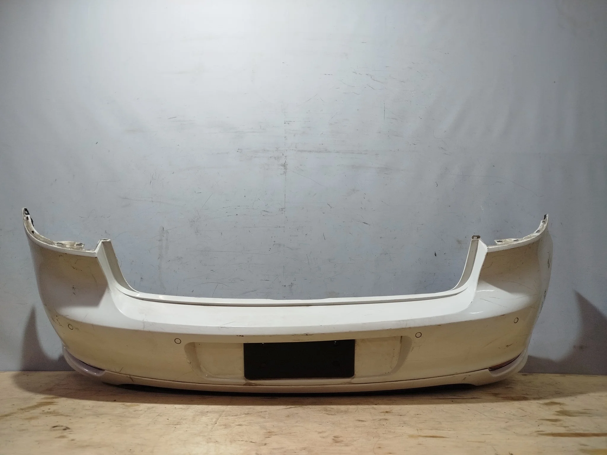 БАМПЕР VOLKSWAGEN GOLF 5K1 MK6 5K6807417 HATCHBACK ЗАДНИЙ белый, LB9A VB1558Z