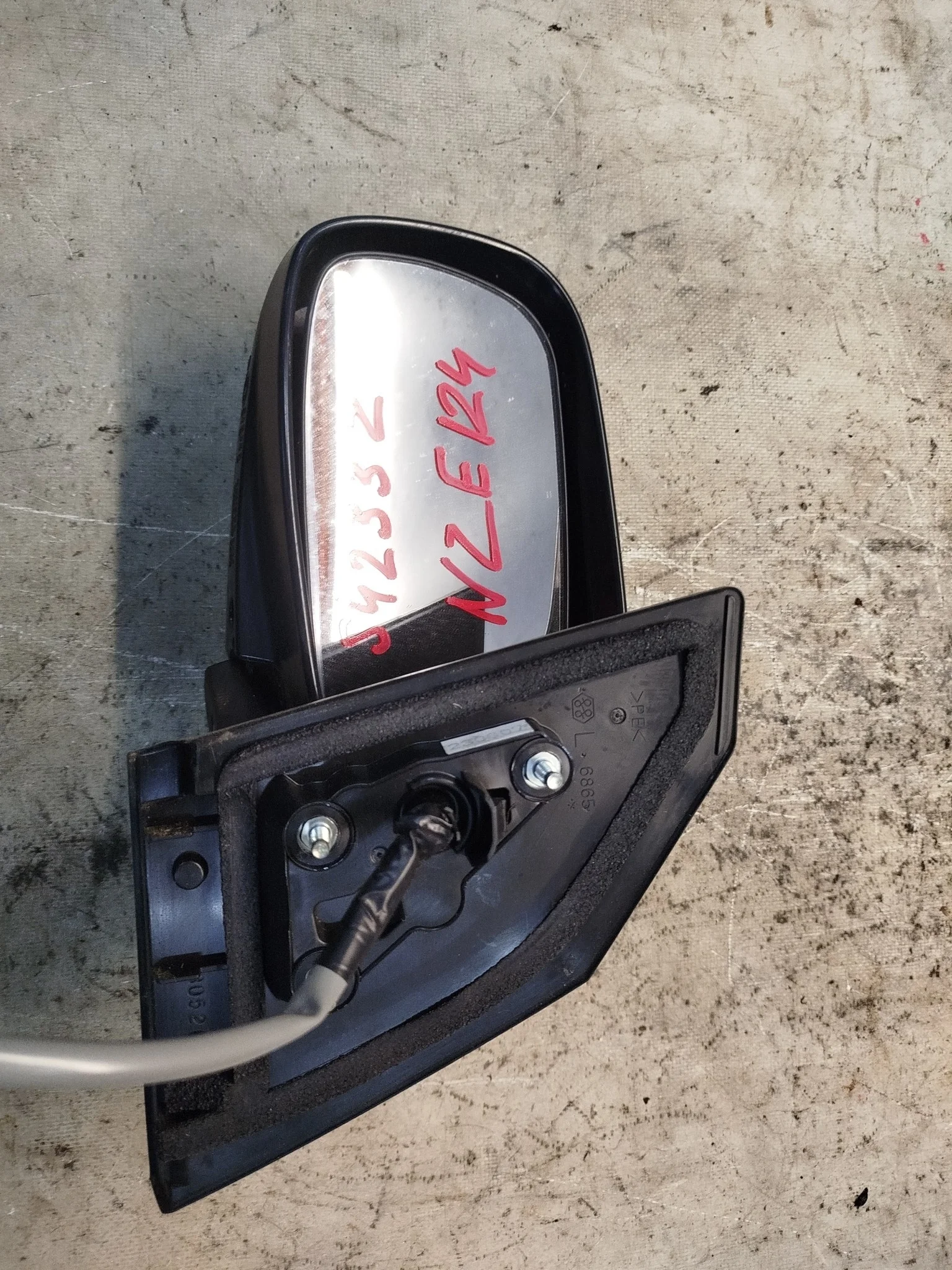 ЗЕРКАЛО TOYOTA ALLEX COROLLA COROLLA FIELDER COROLLA RUNX ... ZZE122 ZZE122G ZZE123 ZZE123G ZZE124 ZZE124G 3 КОНТАКТА ЛЕВОЕ 1 МОДЕЛЬ 2 МОДЕЛЬ 879401E670 серебро, 1D9 S4233Z