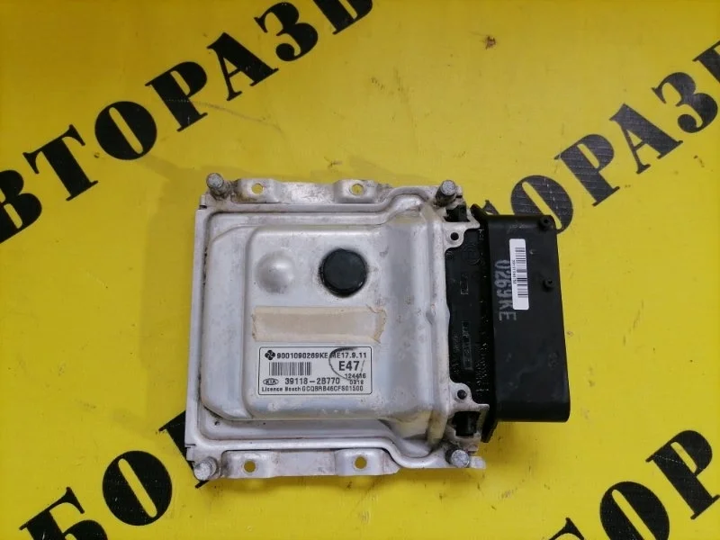 Блок управления двигателем Kia Rio 3 2011-2017 2012 391182B770 ХЭТЧБЕК 1.6 G4FC 123 Л/С