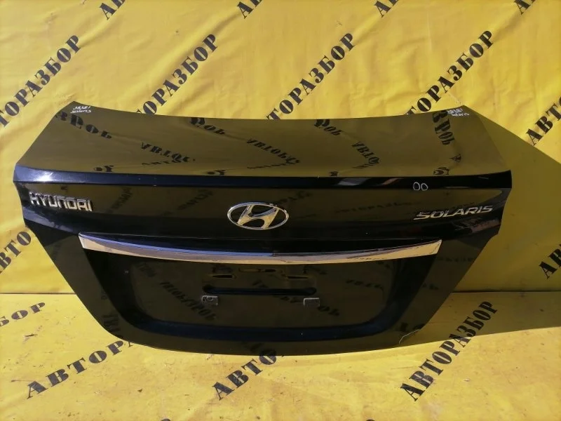 Крышка (дверь) багажника Hyundai Solaris 2010-2017 2014 692004L000 СЕДАН 1.6 G4FC 123 Л/С