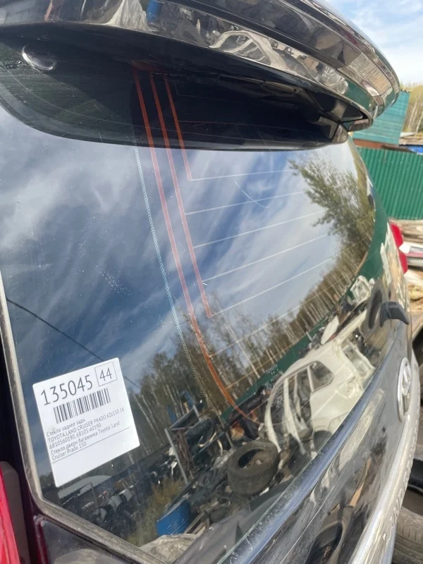 Стекло заднее Toyota Land Cruiser Prado 2010 6810560190 KDJ150 1KDFTV, заднее