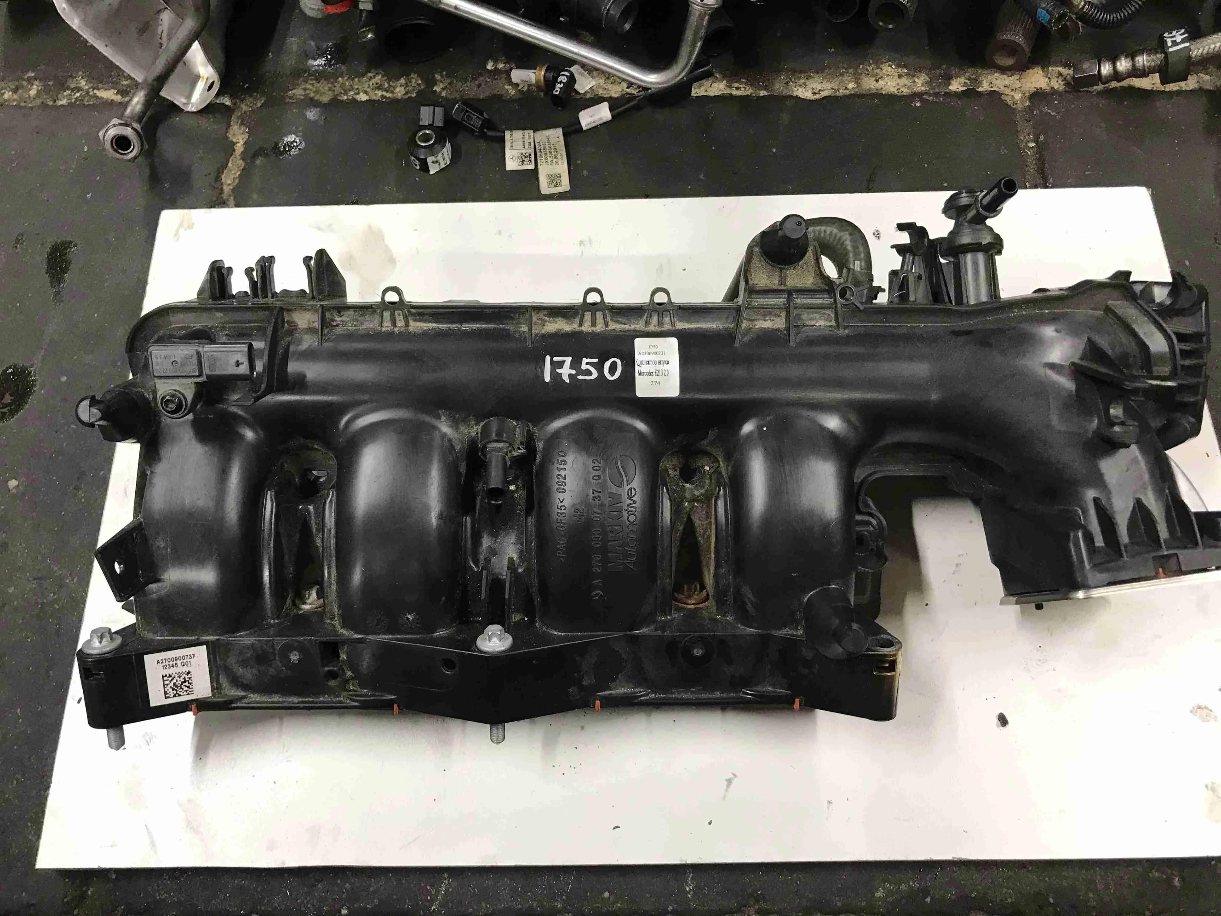 Коллектор впускной Mercedes-Benz E-класс W213/S213/C238/A238 (2016—2021)  2