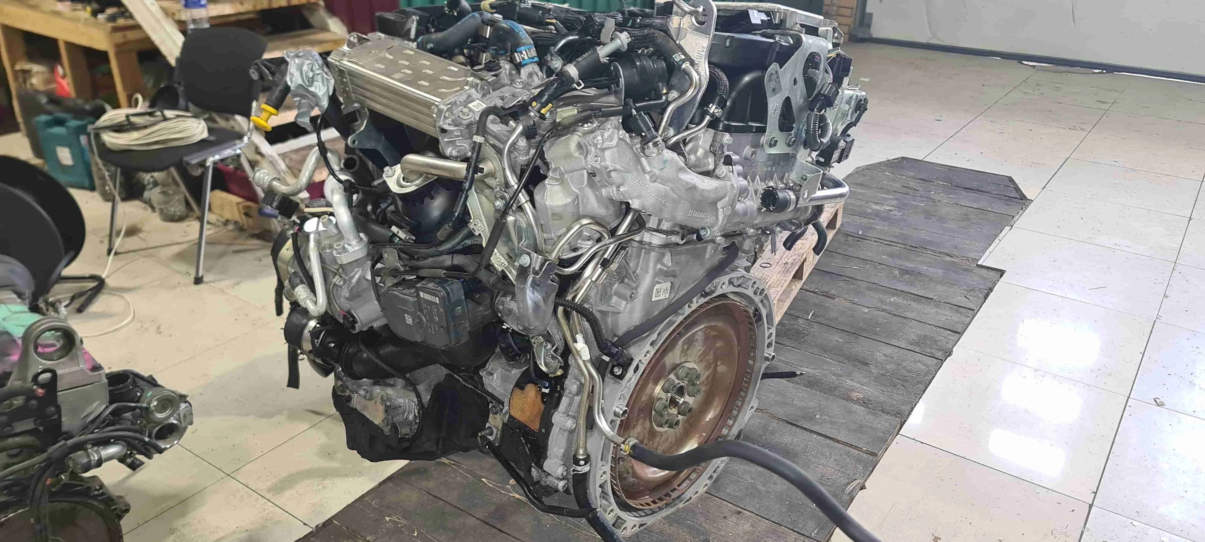 Двигатель Mercedes-Benz Vito W639 рестайлинг (2010—2014) 2015 2.2 CDi АКПП минивэн