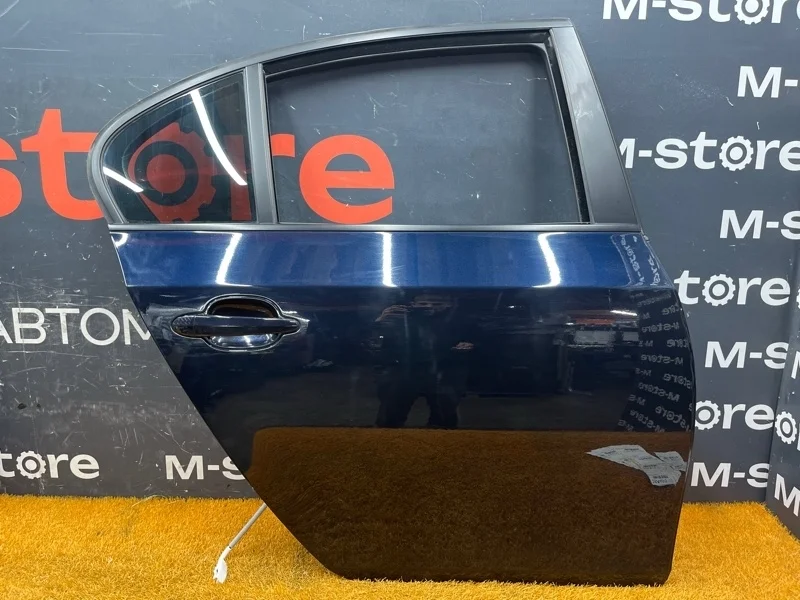 Дверь Bmw 5-Series 2006 41009631832 E60 N52B25A, задняя правая
