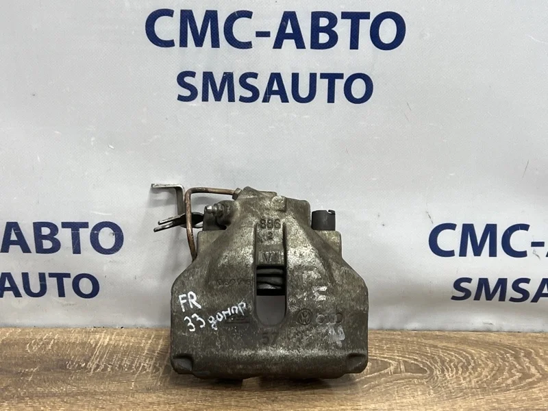 Суппорт Audi A4 2005-2007 4B0615124 B7 1.8T BFB, передний правый